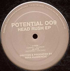 Miha Klemencic* : Head Rush EP (12", EP)