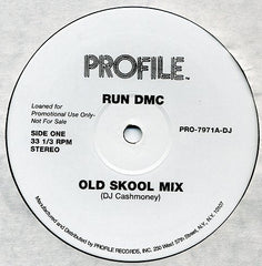 Run-DMC : Old Skool Mix (12", Promo)