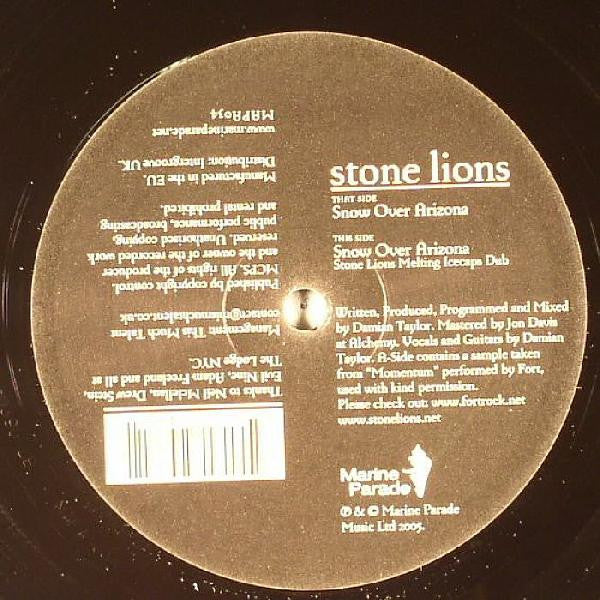 Stone Lions : Snow Over Arizona (12")