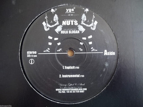 Hulk Slogan / Kim Postor : Nuts / The Fan (12")