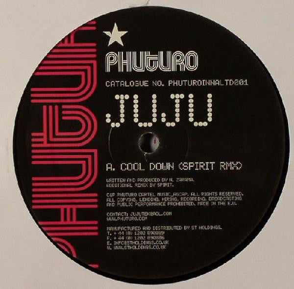 Juju / Spirit : Cool Down (Spirit Rmx) / Moving Target (Juju Rmx) (12")