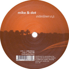 Mike* & Dot* : Eiderdown E.P. (12", EP)