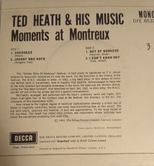 Ted Heath And His Music : Moments At Montreux (7", Mono)