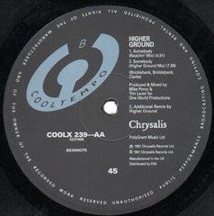 Higher Ground : Somebody (12")