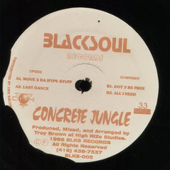 Troy Brown : Concrete Jungle (12")