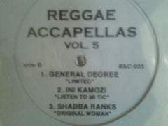 Various : Reggae Accapellas Vol. 5 (12")