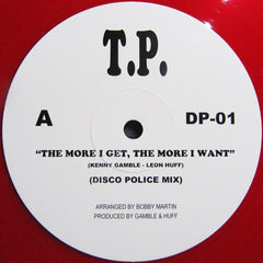 Teddy Pendergrass : The More I Get, The More I Want / You Can't Hide From Yourself (12", Ltd, Red)