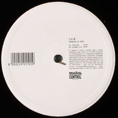 R.O.D. : Heaven Or Hell (12", RE, RP)