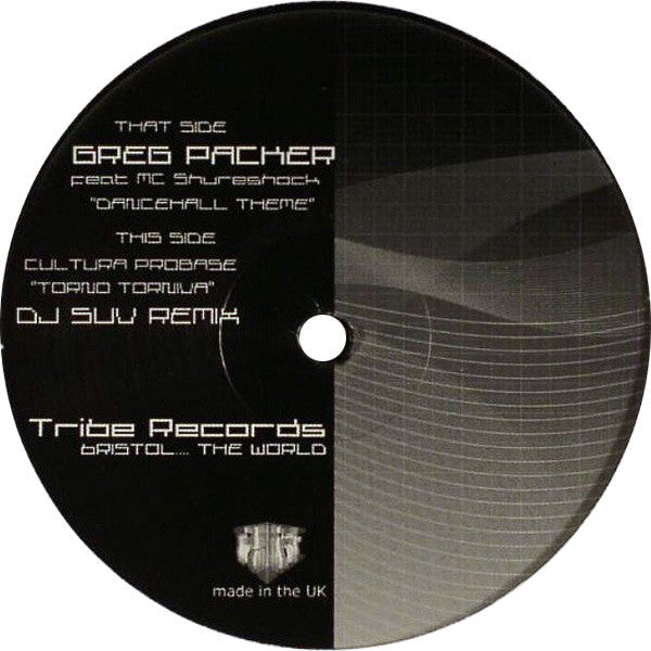 Greg Packer / Cultura Probase : Dancehall Theme / Torno Torniva (DJ Suv Remix) (12")