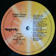 Philip Bailey : Family Affair (LP, Album)