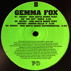 Gemma Fox : Messy (12", Promo)