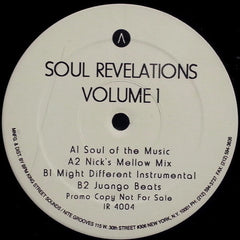 Nick Jones : Soul Revelations Volume 1 (12", Promo)