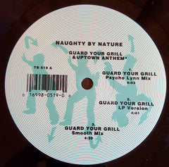 Naughty By Nature : Guard Your Grill / Uptown Anthem (12", Single)