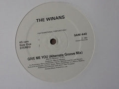 The Winans : Give Me You (12", Promo)