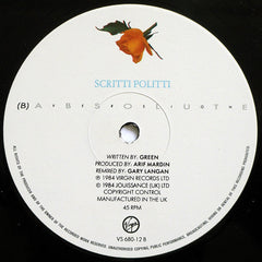 Scritti Politti : Absolute (12", Single)