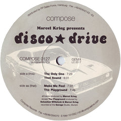 Marcel Krieg : Disco Drive (12")