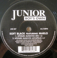 Soft Black Featuring Marlo (2) : Upstairs (12")