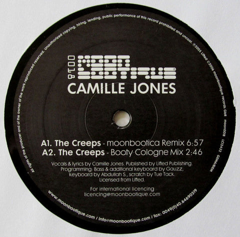 Camille Jones : The Creeps (12")
