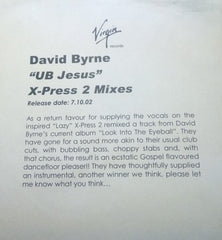 David Byrne : U.B. Jesus (12")