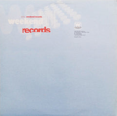 Dr. Kucho! & Wally Lopez : Weekend EP (12", EP)