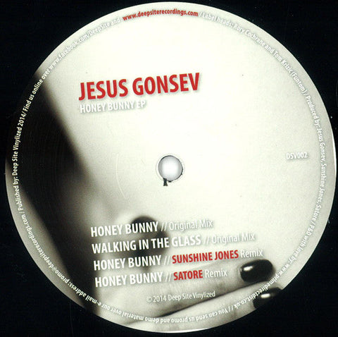 Jesus Gonsev : Honey Bunny EP (12", EP)