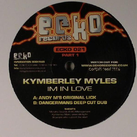 Kymberley Myles : I'm In Love (Part 1) (12")