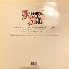 The Pussycat Dolls Featuring Busta Rhymes : Don't Cha (12", Maxi)