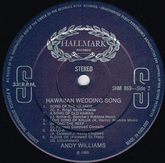 Andy Williams : Hawaiian Wedding Song (LP, Album, RE)