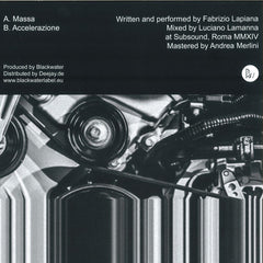 Fabrizio Lapiana : F=ma (12", EP, Ltd)