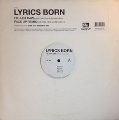 Lyrics Born : I'm Just Raw (12")
