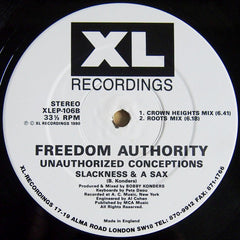 Freedom Authority : Unauthorized Conceptions (12", EP)