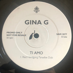 Gina G : Ti Amo (12", Promo)