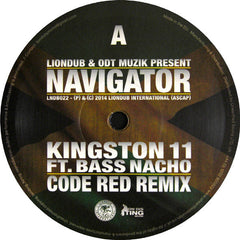 Navigator : Kingston 11 / Inequity Worker (Code Red Remixes) (12", Single)