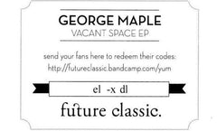 George Maple : Vacant Space (12", EP, Ltd, Whi)