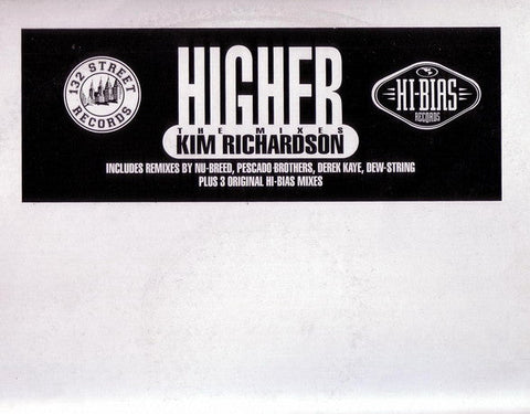 Kim Richardson : Higher (The Mixes) (2x12")