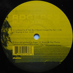 Roger 23 : Blind Youth EP (12", EP)