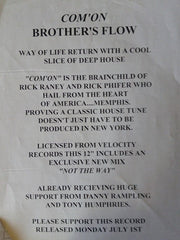 Brothers Flow : C'mon (12")