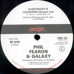 Phil Fearon & Galaxy : Everybody's Laughing (Sangria Mix) (12")