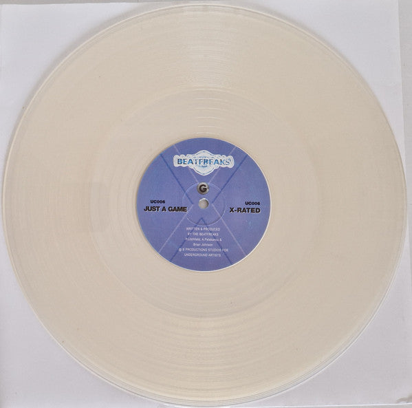 The Beatfreaks (2) : Just A Game / X-Rated (12", Cle)