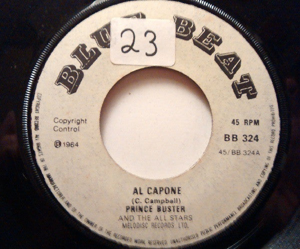 Prince Buster's All Stars : Al Capone (7", Single, Lig)