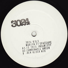 Martyn Ft The Space Ape : Is This Insanity?  (12", W/Lbl, Sta)