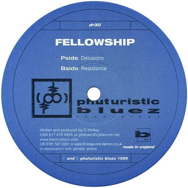 Fellowship : Delusions / Resistance (12")