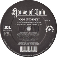 House Of Pain : On Point (12", Single)