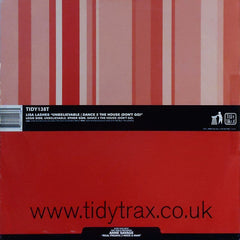 Lisa Lashes : Unbelievable / Dance 2 The House (Don't Go)  (12")