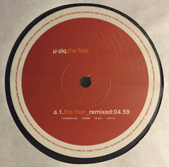 µ-Ziq : The Fear (12", Single)