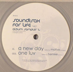 Motive (3) / Henree : Soundtrax For Life Vol. 1 (Album Sampler 2) (12", Cle)
