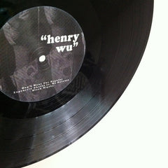 Henry Wu : Negotiate (12", EP)