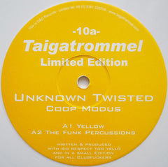 Unknown Twisted : Coop Modus (12", S/Sided, Ltd, Whi)