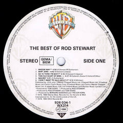 Rod Stewart : The Best Of Rod Stewart (LP, Comp)