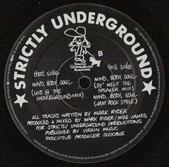 Fantasy UFO Featuring Jay Groove : Mind, Body, Soul (12")